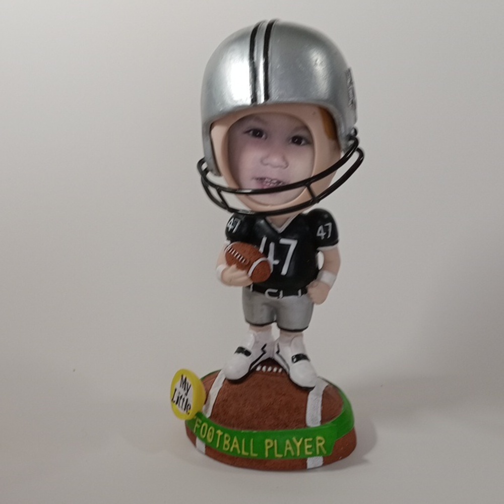Bobblekids Football Player 47 Photo Frame Rarea
